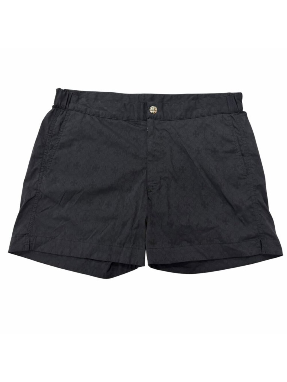 Chrome Hearts Y NOT CH Plus Swim Shorts Cross Ball Dagger Zip CH Plusall Over